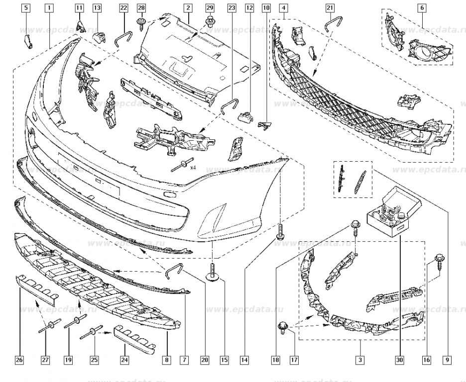 Agrafe Renault 8200138448