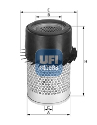 Filtre à air UFI 2792000