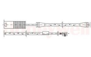 Témoin d'usure frein Bendix 581365 