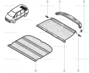 Ensemble de verrouillage Renault 6025304670