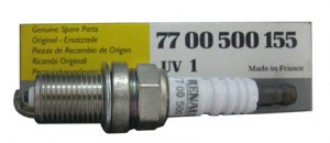 Bougie d'allumage Renault 7700500155