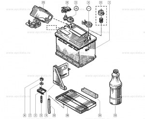 Cache cosse Renault 7700823662