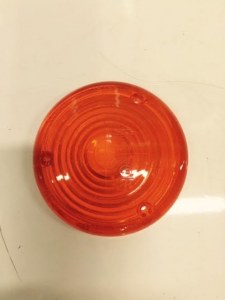 Cabochon de feu rond /orange Renault 794236