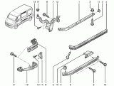 Bras support de porte Renault 8200080742