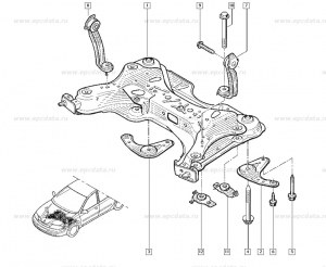 Tirant Renault 8200269856