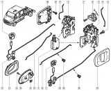 Tringle ouverture Renault 8200417327