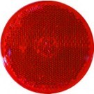 Catadioptre rouge adhésif rond 60mm 531602