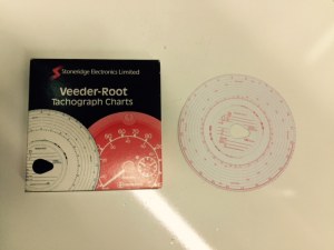 Disques chronotachygraphes 125 km/h standard 7950-994