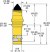 Pic carbure de 16 queue 18.6 Kennametal C-23