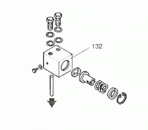 Distributeur de crochet MG 132